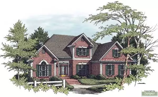 image of small traditional house plan 6300